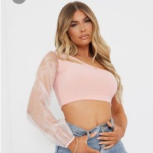 Silky Organza Crop